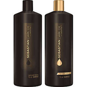 Sebastian Dark Oil Lightweight Shampoo 1000ml Conditioner