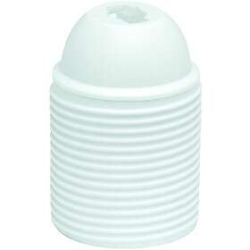 Malmbergs Lamphållare Gängad LAMPHÅLLAR E14 GÄNGAD VIT JORD 99008628