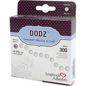 Creativ Company Klisterprickar Dodz 300 st/1 Förp Adhesive Dots, Dia. 6 mm, tjocklek 0,5 st./ 1 f 11566