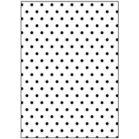 Creativ Company Embossingfolder Polkaprickar Stl 13x18 5 cm 1 st Embossingfolder, polkaprickar, stl. 13x18,5 cm, tjocklek 2 m 11775