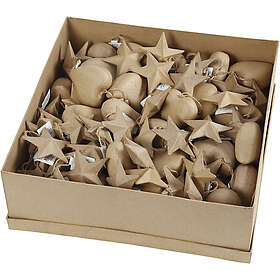 Creativ Company Julsortiment D8 cm 80 St/1 Förp Julsortiment, Dia. 8 cm, st./ 1 