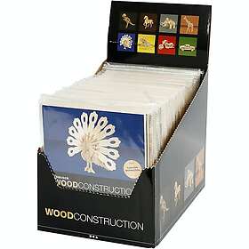 Creativ Company Konstruktionsfigur 3D Stl 9-25 cm 8x6 st/1 Förp konstruktionsfig