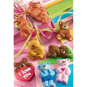 ABA Skol Gipsform Björnar 8 Motiv 6x3 cm Gipsformar motiv 6 x 3 2354203