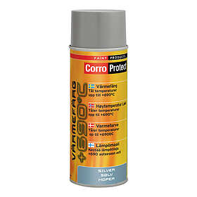 CorroProtect Värmefärg Silver Spray spray 400ml 22646