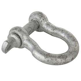 Barton Marine Galvanized Lyre Shackle Silver 8 mm