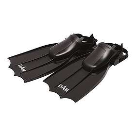 DAM Belly Boat Fins Svart 2XL