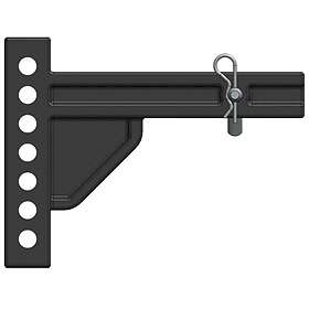 Track Blue Ox Pro 7 Holes Tow Hitch Bar Silver