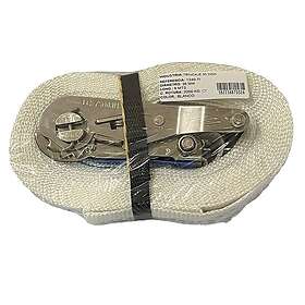 Marina Performance Ropes Stainless Steel 6 M Lashing Rope Beige 35 mm