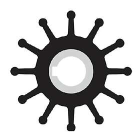 Sherwood 22 Mm Remplacement Impeller Kit Svart 62 mm