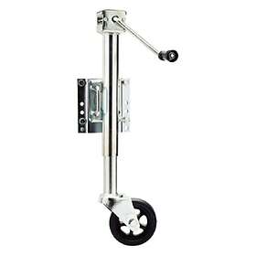 Seachoice Drop Leg Trailer Jack Silver 455kg
