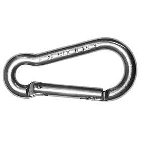 Kong Italy Asymmetric Opening Carabiner Silver 12 x 120 mm