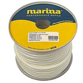 Marina Performance Ropes Multirope 25 M Double Braided Rope Guld 8 mm