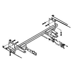 Chevrolet Blue Ox Pickup 2500/3500 Tow Bar Base Plate Support Silver