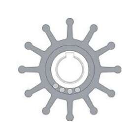 Johnson Pump Impeller 12 Blades 189-09702b1 Svart