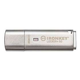 Kingston IronKey Locker+ 50 USB flash-enhet 256 GB TAA-kompatibel