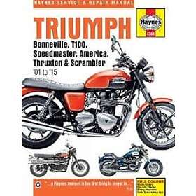 Triumph Bonneville, T100, Speedmaster, America, Thruxton & Scrambler (01 15)