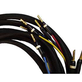 Ecosse MS4.45 Bi-wire 2Banana - 4Banana (pair) 2m