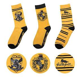 Cinereplicas Harry Potter Socks Set of 3 Hufflepuff