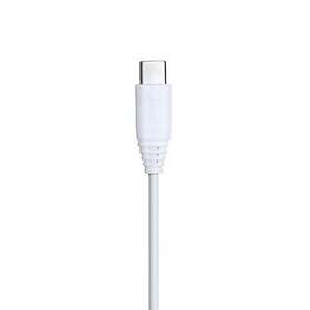 Gear Laddkabel USB-A till USB-C 2,0 Vit 1m