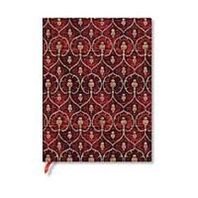 Red Velvet Ultra Lined Softcover Flexi Journal (Elastic Band Closure)