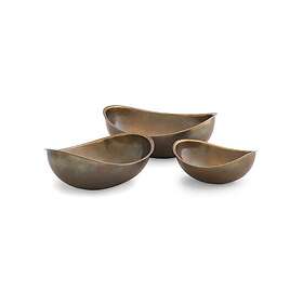 Eichholtz Sena skål vintage brass 3-set