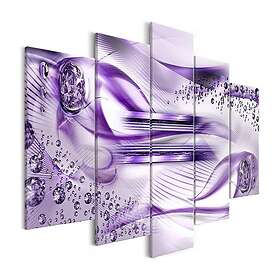 Arkiio Tavla Underwater Harp Wide Violet 5 delar A3-N7837A