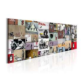 Arkiio Tavla Art Of Collage Banksy II A3-N6390A