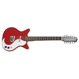 Danelectro Double Cut. 12-string Guitar Red