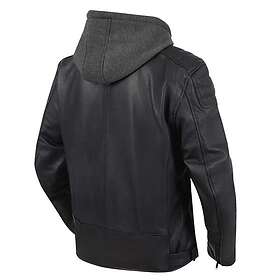 Rebelhorn Impala Hoodie Leather Jacket Svart M Man