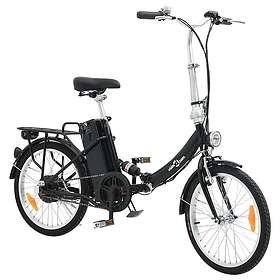 vidaXL Ihopfällbar elektrisk cykel med litium-jon batteri och aluminium legering 90815