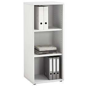 FMD Étagère de rangement avec 3 étagères 47.1x39.9x112.5 cm Blanc 447411