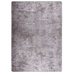 vidaXL Matta tvättbar grå 120x170 cm halkfri 373992