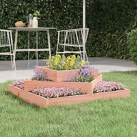 vidaXL Odlingslåda 83x83x27 cm massiv douglas 823883