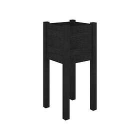 vidaXL Odlingslåda 31x31x70cm Massiv Furu 810787