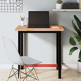 vidaXL Arbetsbänk 80x55x2.5 cm massivt bokträ 356093