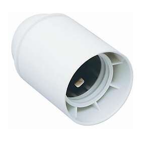 Malmbergs Lamphållare Slät LAMPHÅLLARE E14 SLÄT VIT JORD 99008468