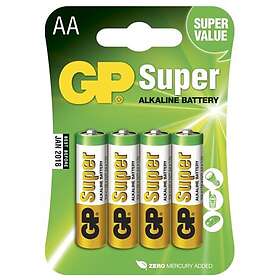 GP Batteries Batteri Super Alkaline LR6 AA