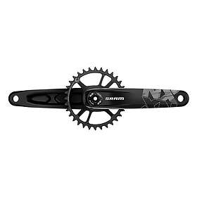 SRAM Nx Eagle Dub Fat4 Direct Mount Crankset Svart 165 mm 30t