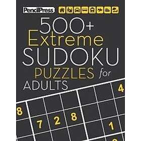 500+ Extreme Sudoku Puzzles for Adults