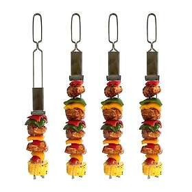 Outset Dubbel-grillspett, 4-pack