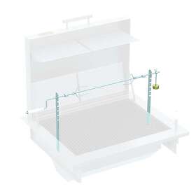 Mälarögrillen Rotissör, rostfri