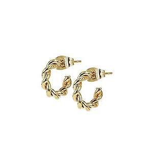 Astrid & Agnes Twist mini örhängen guld