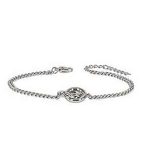 astrid&agnes Mini Twist Armband stål