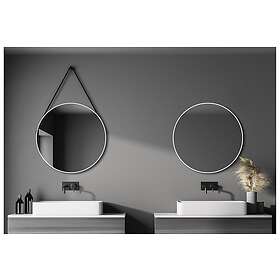 Nävesta Speil 80 cm Rund Vit 50267