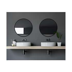 Gottsätter Speil 60 cm Rund Svart 50280