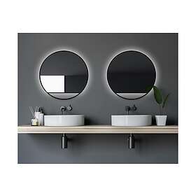 Gottsätter Speil 60 cm Rund Svart 50281