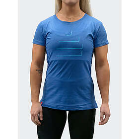 Tyngre T-shirt Silhouette Womens Deep Blue Melange