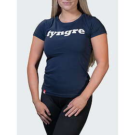 Tyngre T-Shirt Logo Womens Navy Blue
