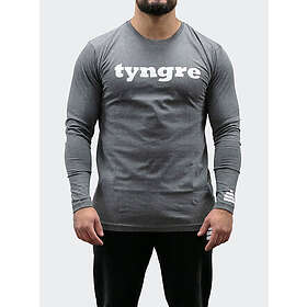 Tyngre T-shirt Long Sleeve Mens Dark Grey Melange