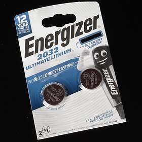 Energizer ULTIMATE LITHIUM 3V CR2032 2-PACK